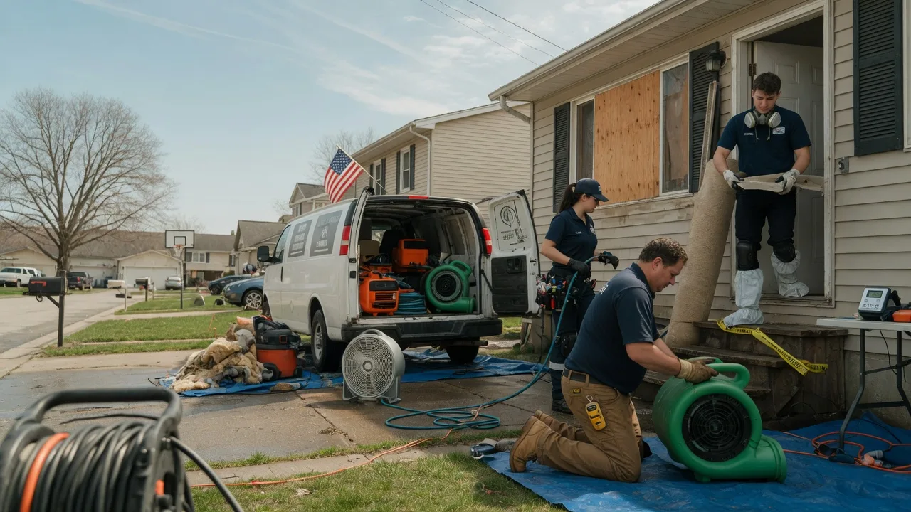 Water Damage Restoration in Saukville, WI near me